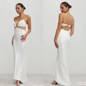 Lexi clothing white gown